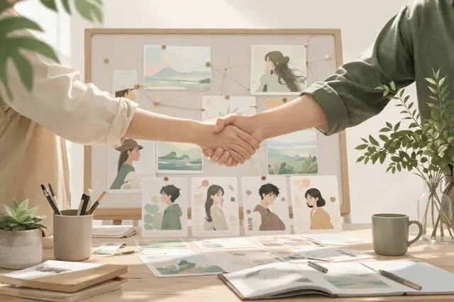 招募合作